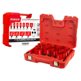 Diablo DHS17SPL 17 pc Bi-Metal Hole Saw Set for Plumbers
